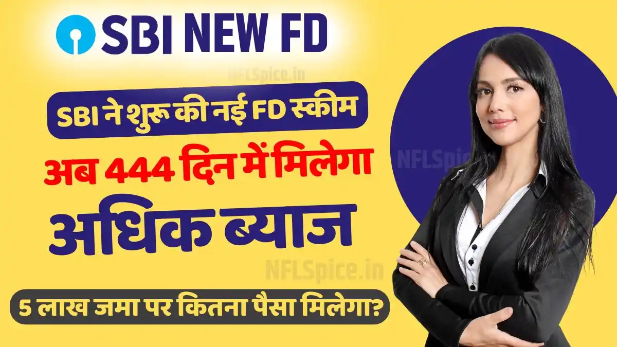 SBI 444 Days New FD Scheme